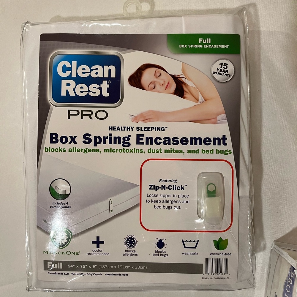 ⭐️ Protective Mattress and Box Spring Covers Set ⭐️ - Picture 4 of 10